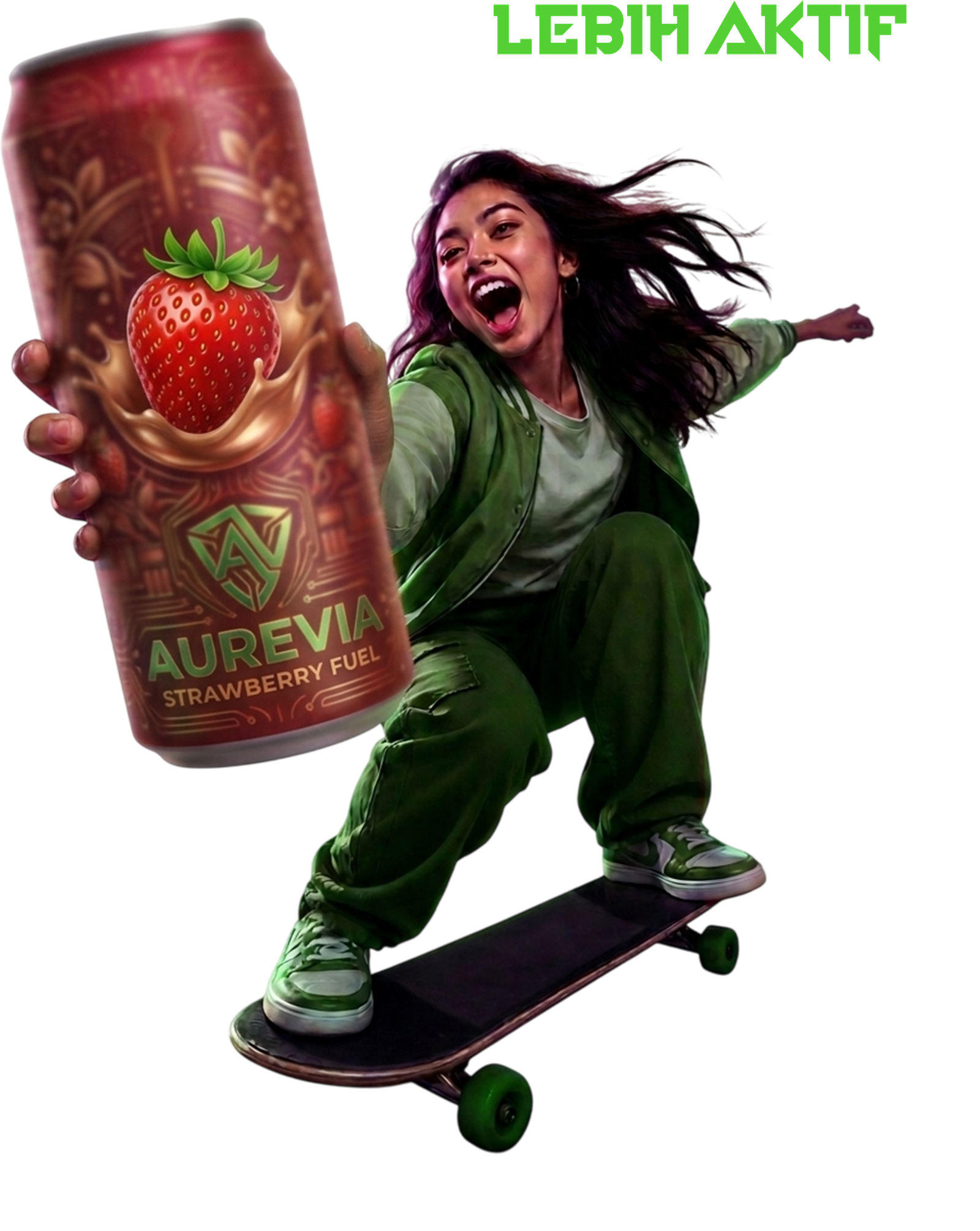 Aurevia Strawberry Fuel - Lebih Aktif